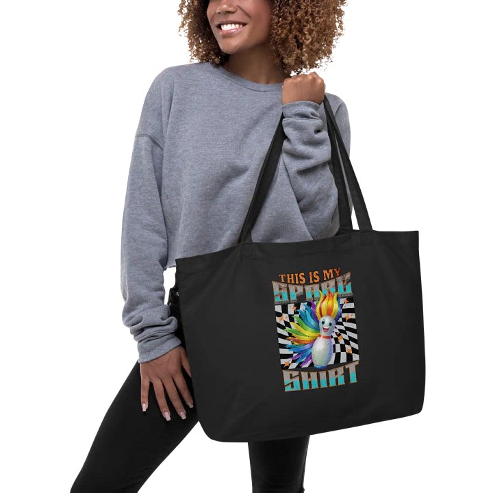 This Is My Spare Shirt Bowling Pin Tote Bag product image (2)