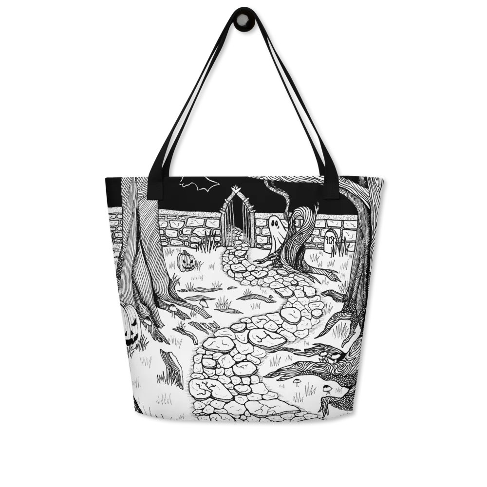 Ghost Gateway, All-Over Tote Bag product image (5)