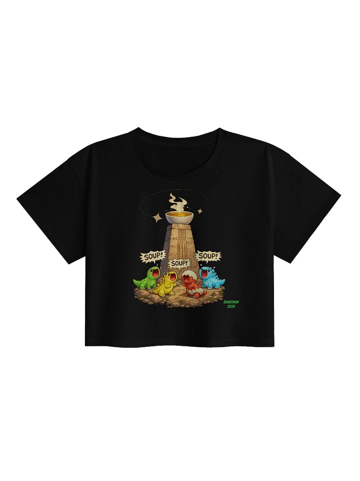 Primordial Soup - Dinothon 2026 - Crop Top product image (1)