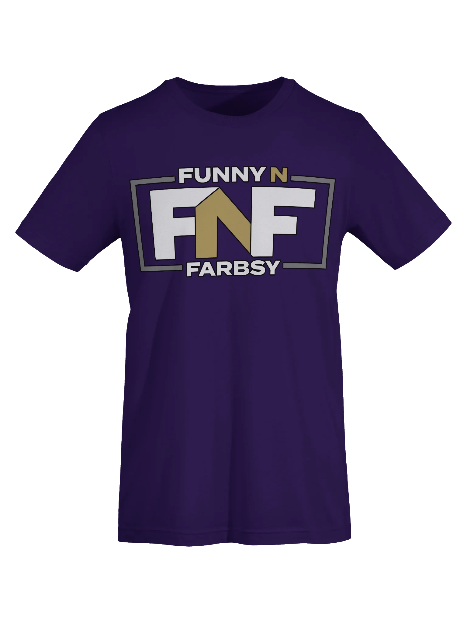FunnyNFarbsy Black & Gold Wrestling Shirt (Colors) product image (57)