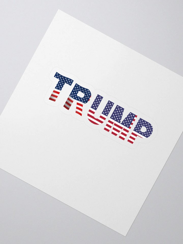 HMP -TRUMP FLAG Sticker product image (2)
