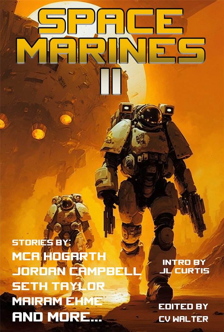 Space Marines II Paperback - Autographed product image (1)