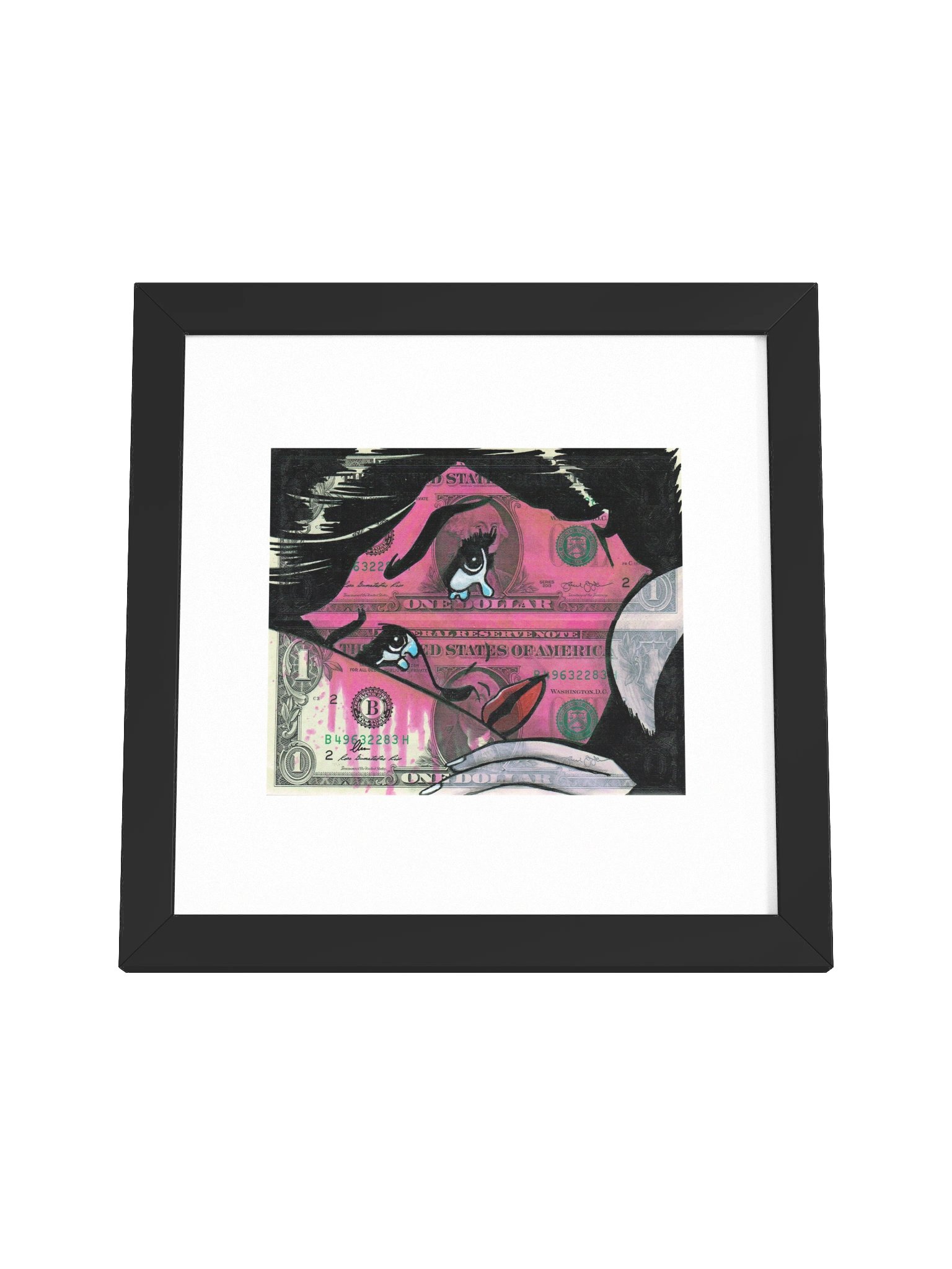 Don't cry framed print product image (8)