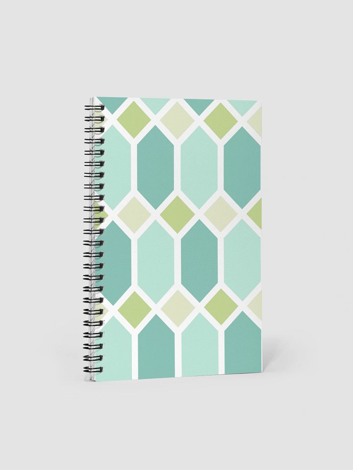 Pastel Geometric Dreams Spiral Notebook product image (1)