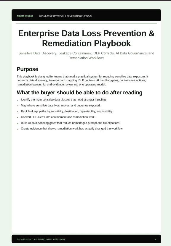 Axiom Enterprise Data Loss Prevention & Remediation Playbook product image (2)