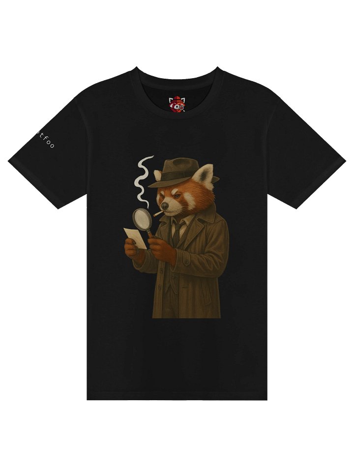 Red Panda Detective T-Shirt product image (1)