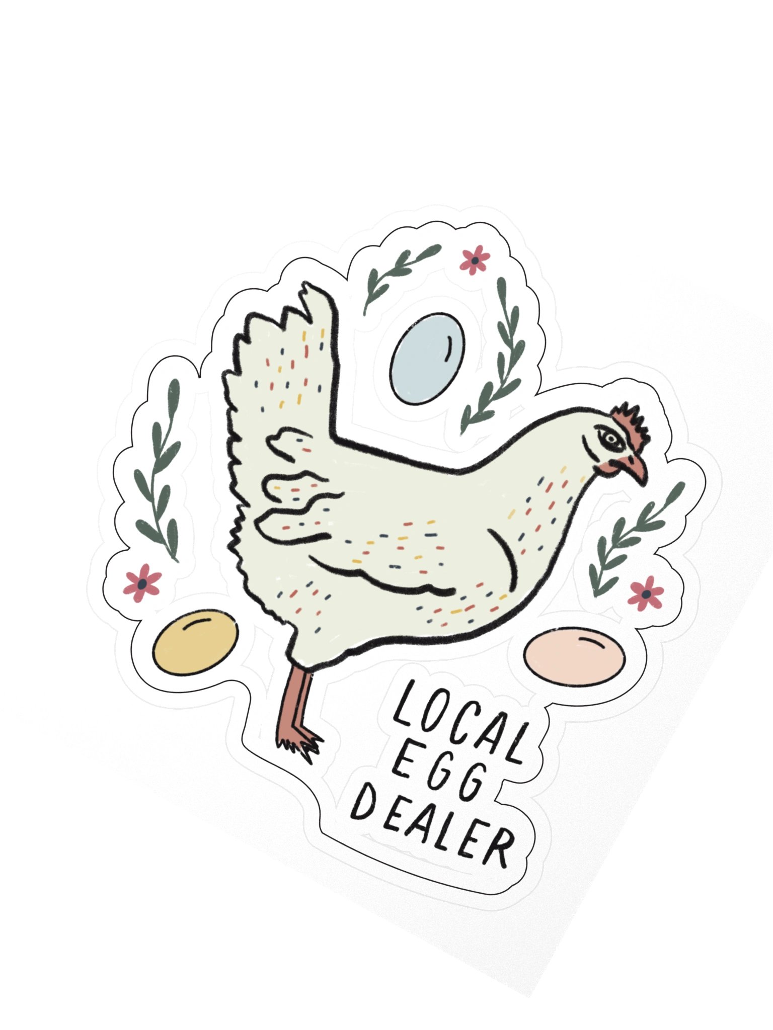 Local Egg Dealer Sticker product image (2)