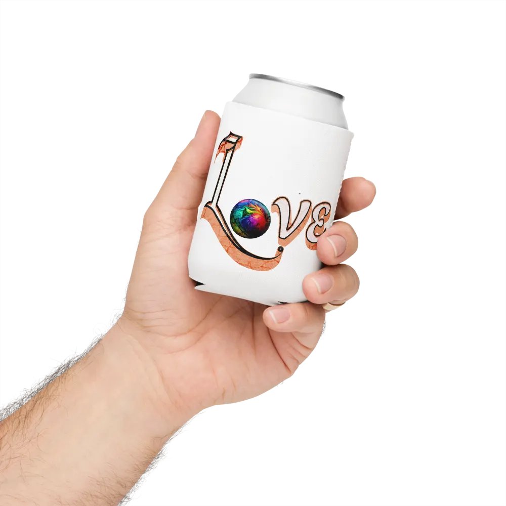 Love Bowling Swirled Can Cooler product image (4)