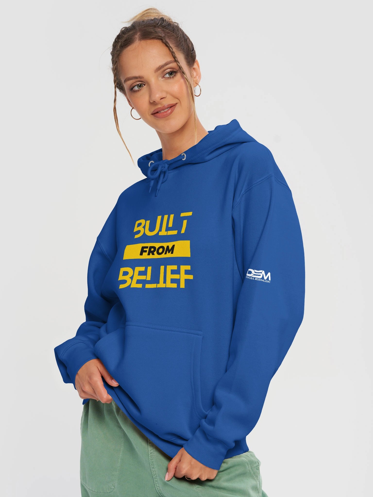 BUILT FROM BELIEF Unisex Premium Hoodie product image (21)