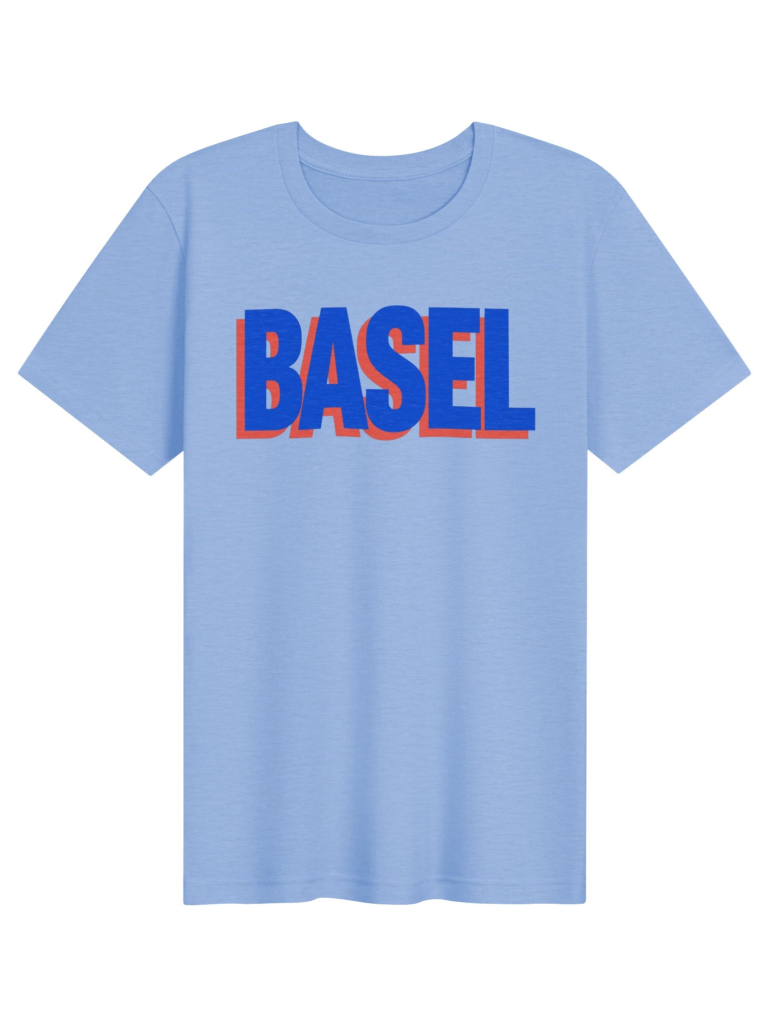 BASEL Blue Shadow Tee product image (1)