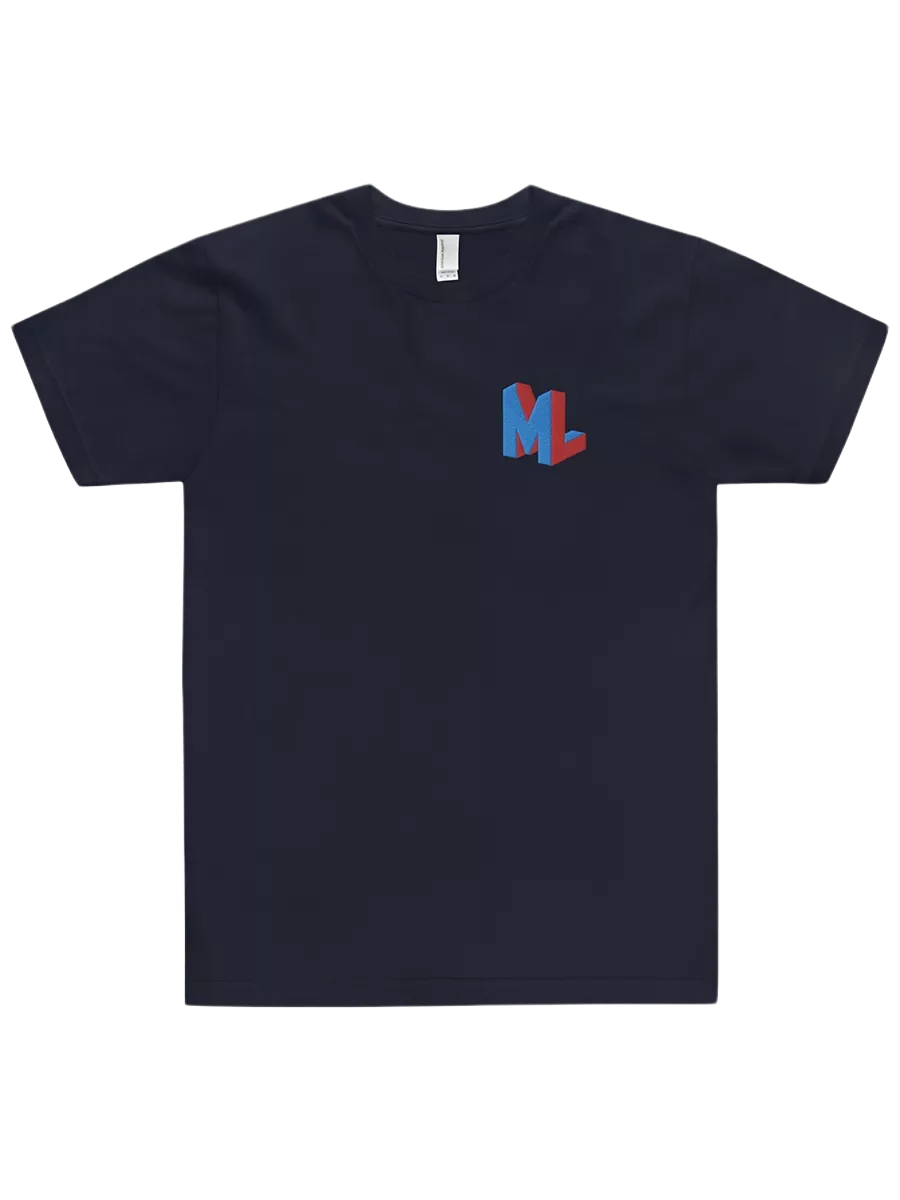 Embroidered Initials - Unisex Jersey T-Shirt product image (1)