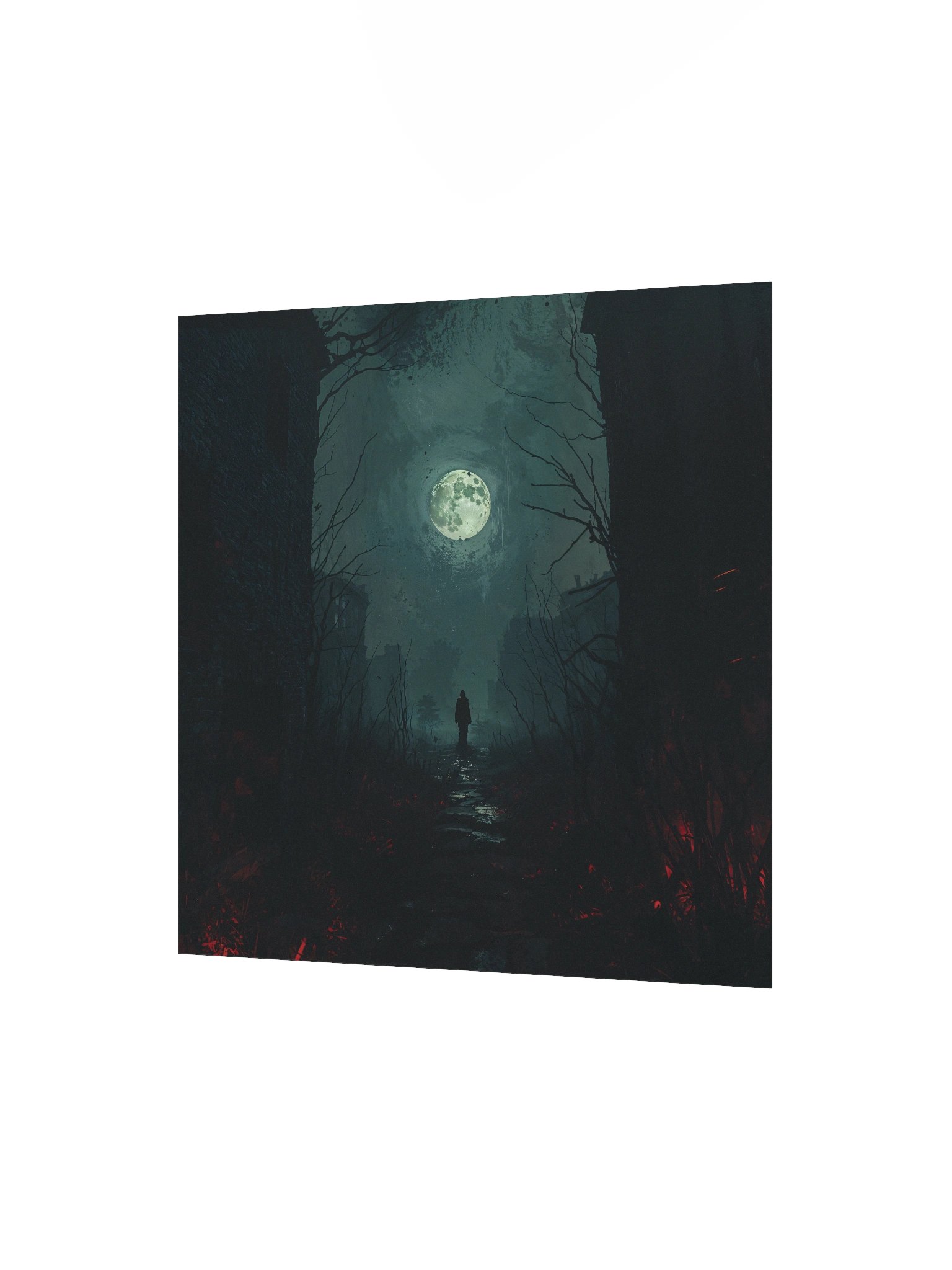 The Moonlit Passage Matte Poster product image (7)