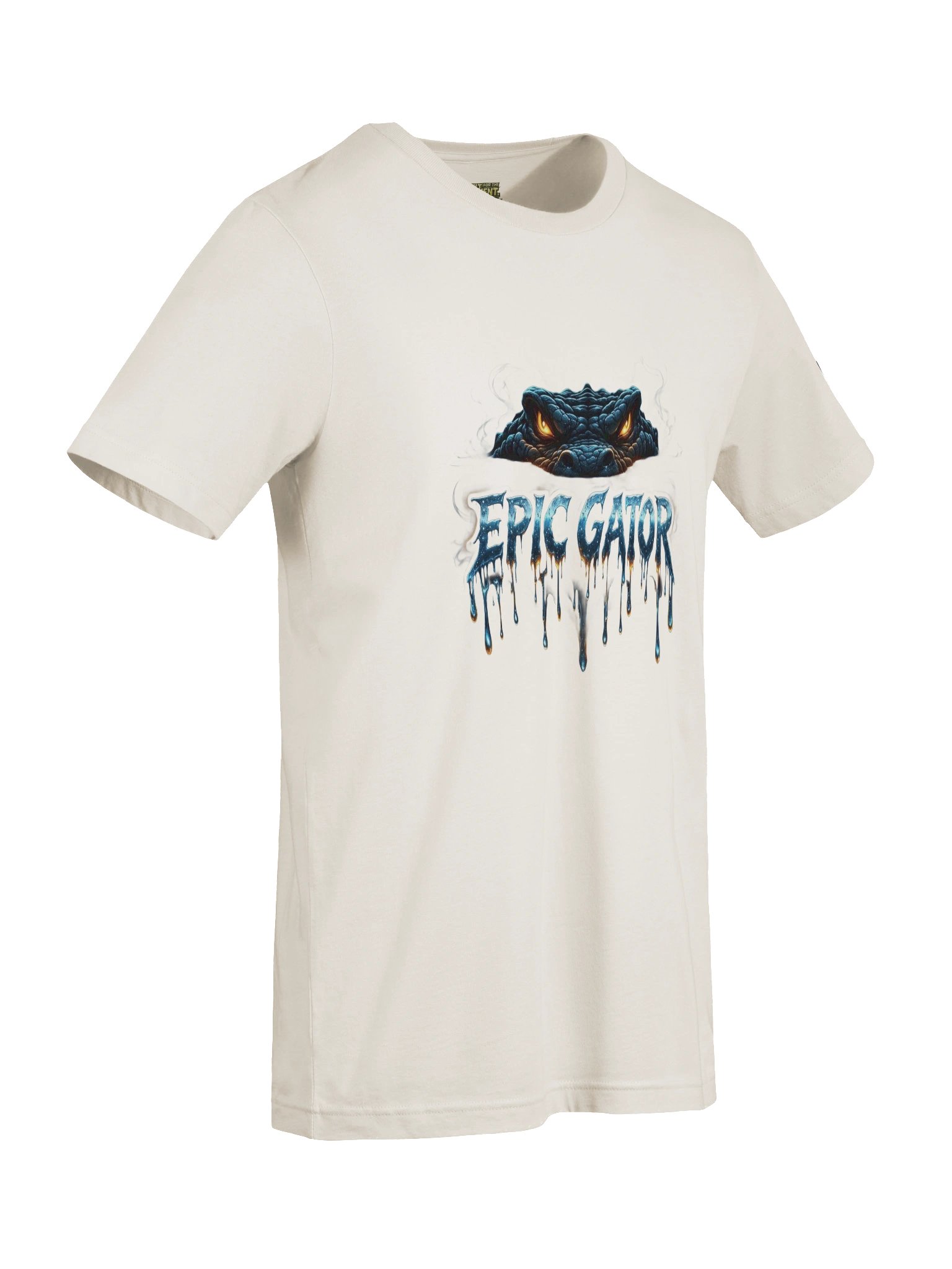 EPIC GATOR Drip T-Shirt – Premium Bella Canvas 3001 Airlume Cotton | Streetwear Graphic Tee | Unisex EGTV Apparel product image (18)