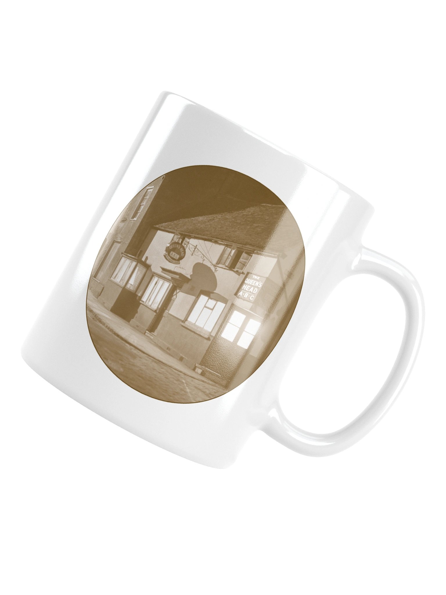 White Mug - Queen's Head product image (5)