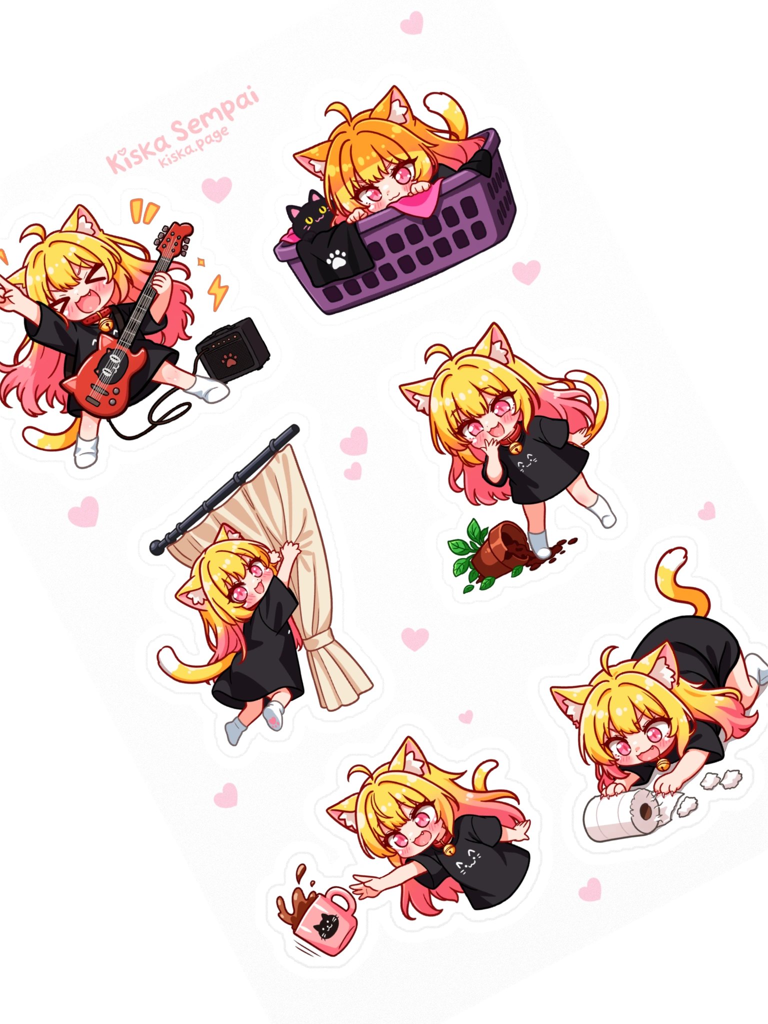 Naughty Pawky ☆ Sticker Pack product image (2)