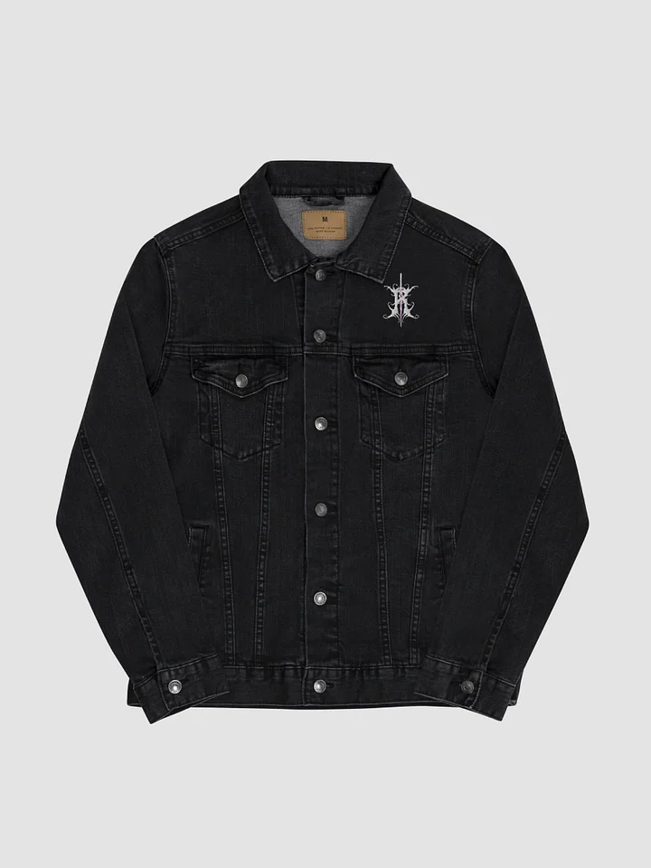 Ruxa White Logo Denim Jacket product image (1)