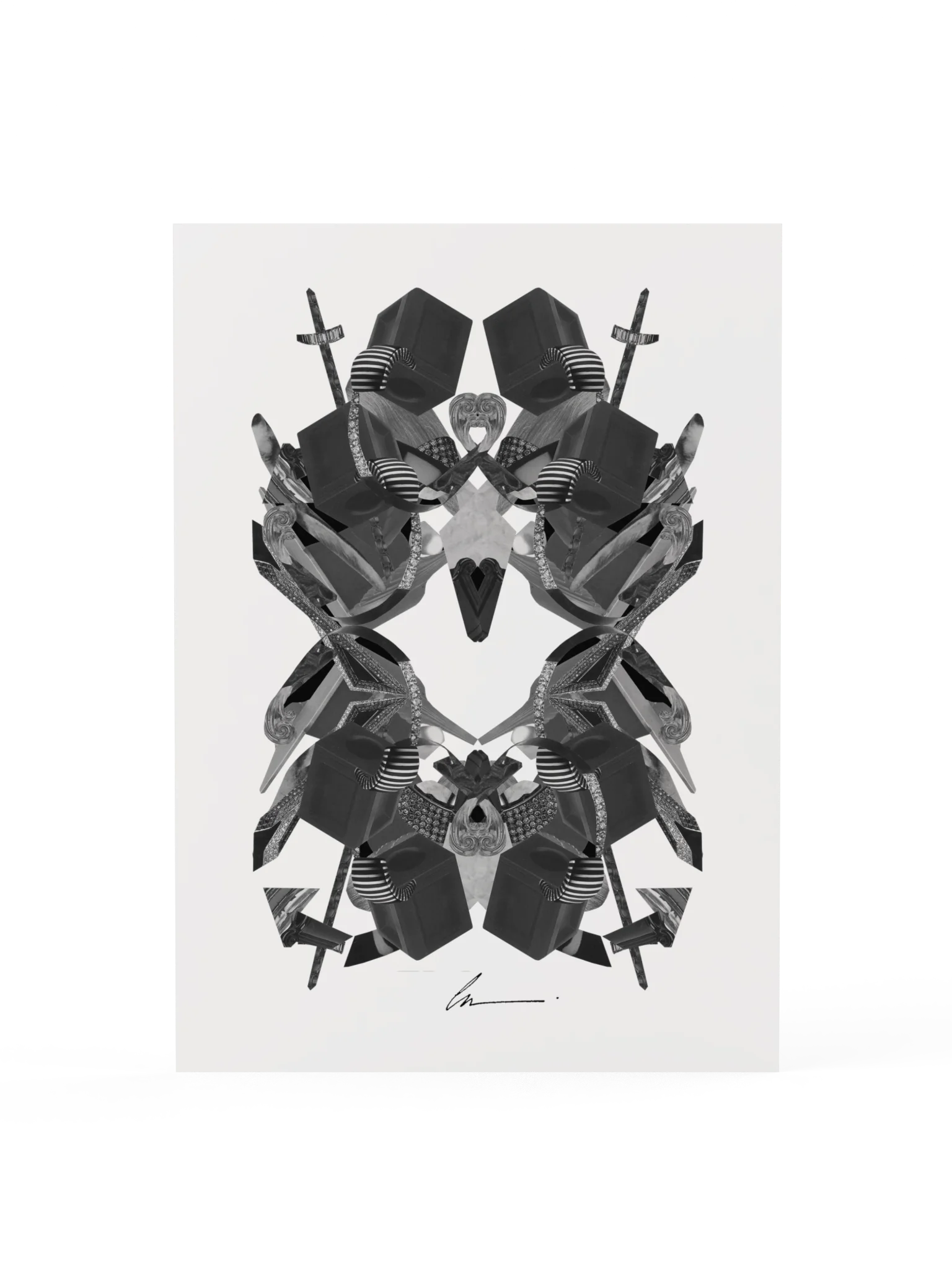 001 ASSEMBLY MATTE ART PRINT BW 26 product image (1)