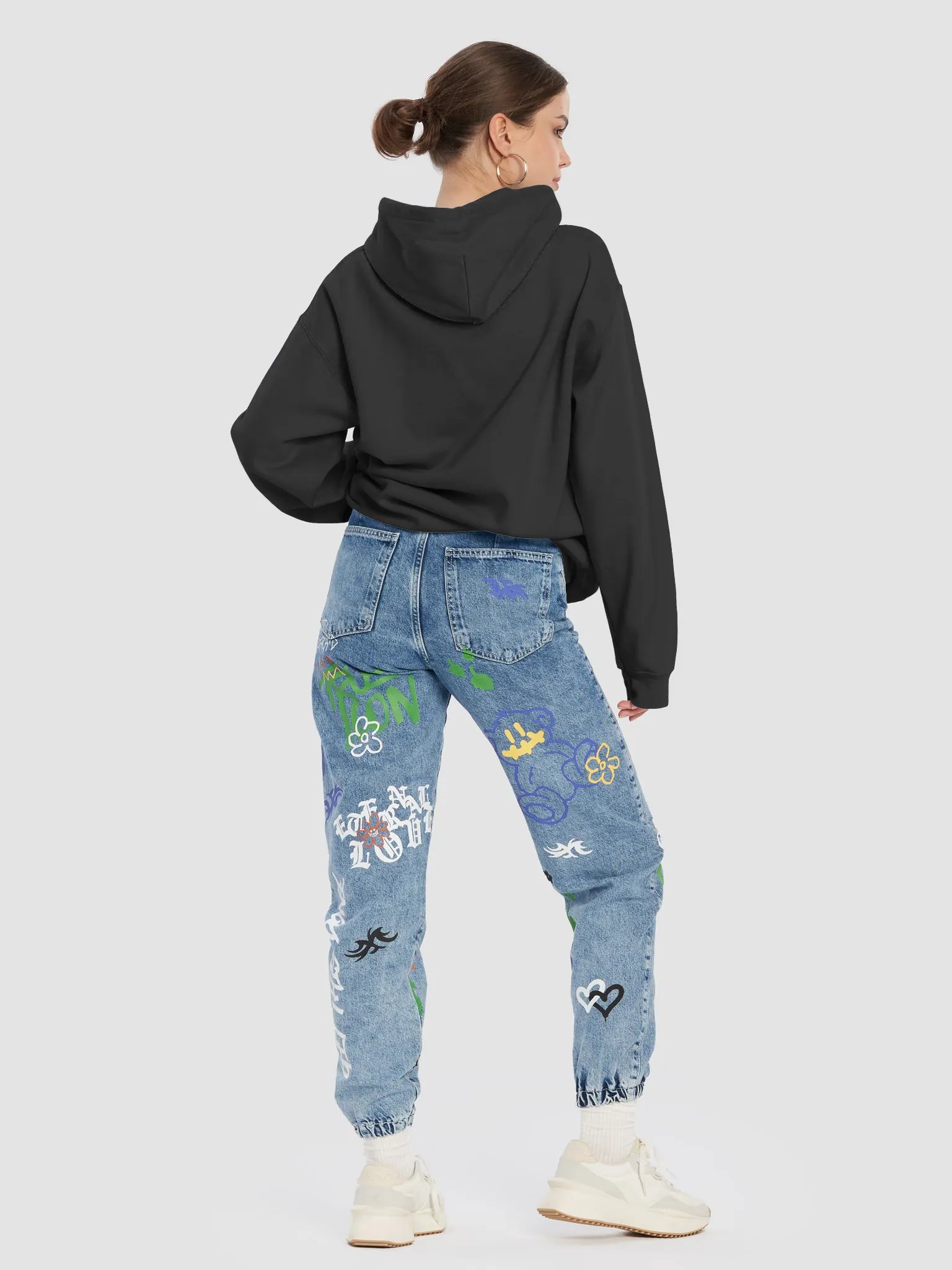 Half man half giraffe - hoodie product image (102)