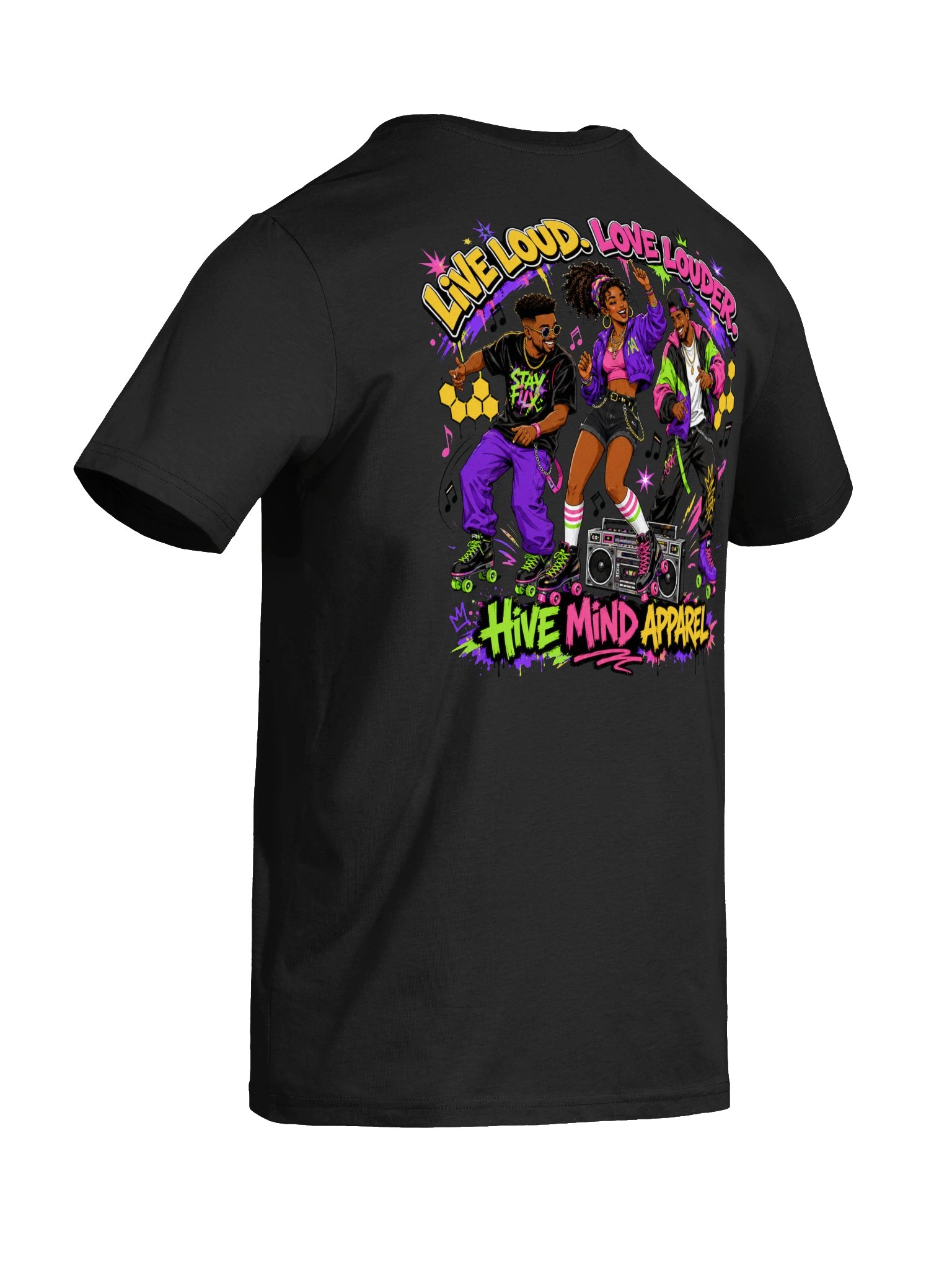 Hive Mind Apparel Loud Tee product image (10)