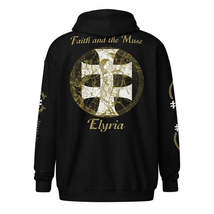 FAITH AND THE MUSE ELYRIA ZIP HOODY product image (2)