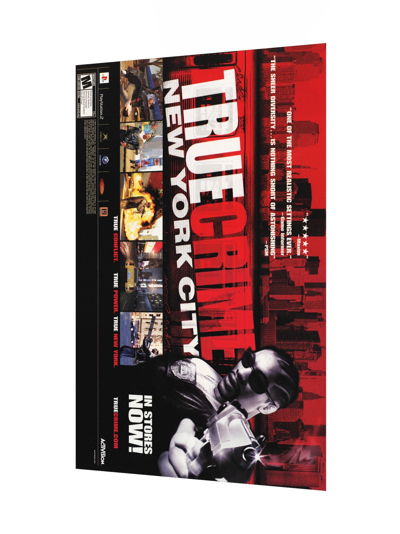 True Crime: New York - Promotional Poster/Flyer product image (3)