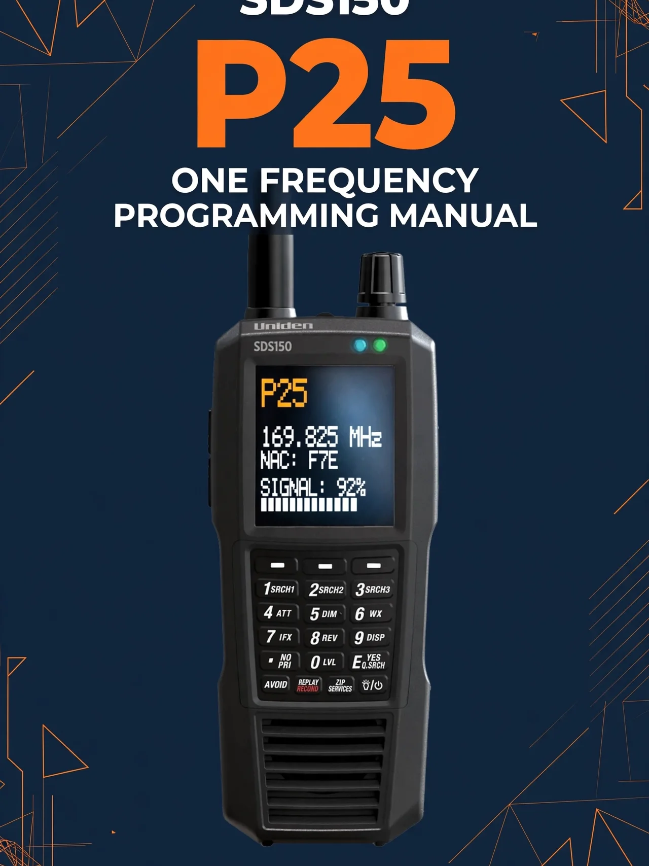 SDS150 P25 One Frequency Programming Manual product image (1)