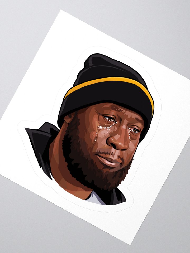 Steelers Losing Mike Tomlin Crying Meme Sticker product image (1)