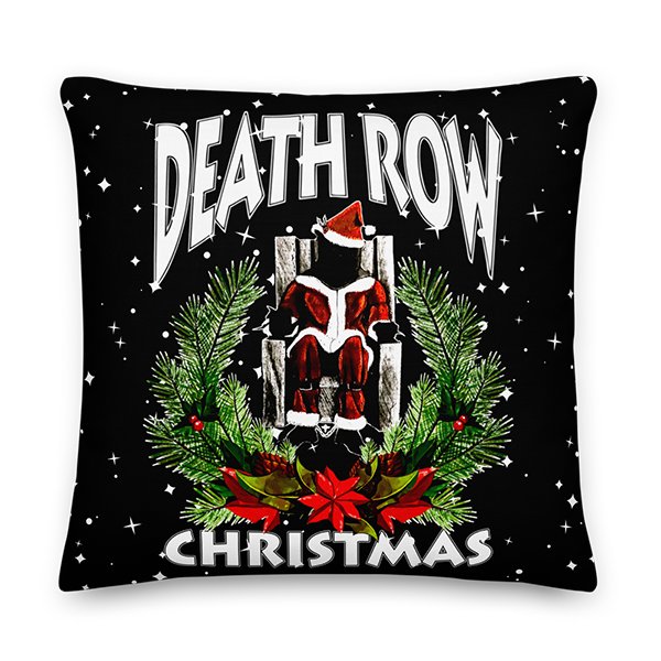 Death Row Christmas pillow product image (1)