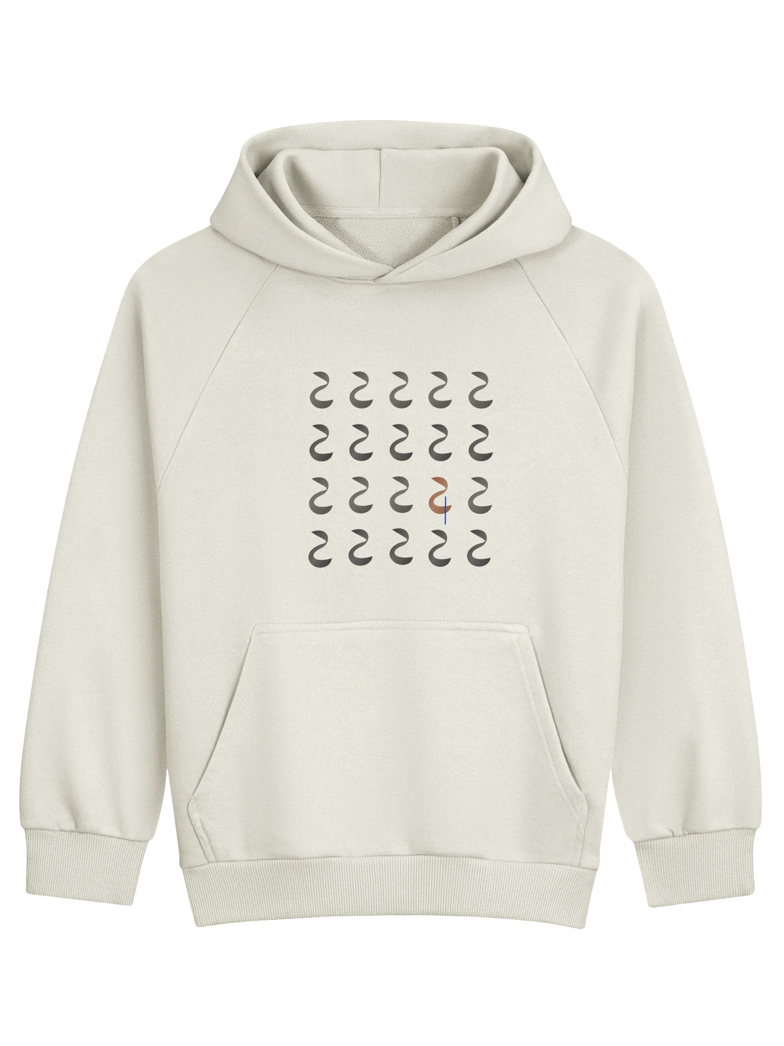 Interval Repeat — Super Heavyweight Hoodie / Light