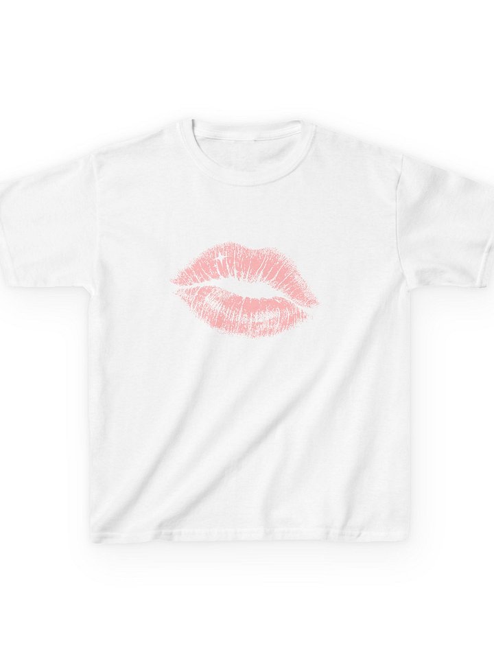 Kiss Print Baby Tee 💋 product image (1)