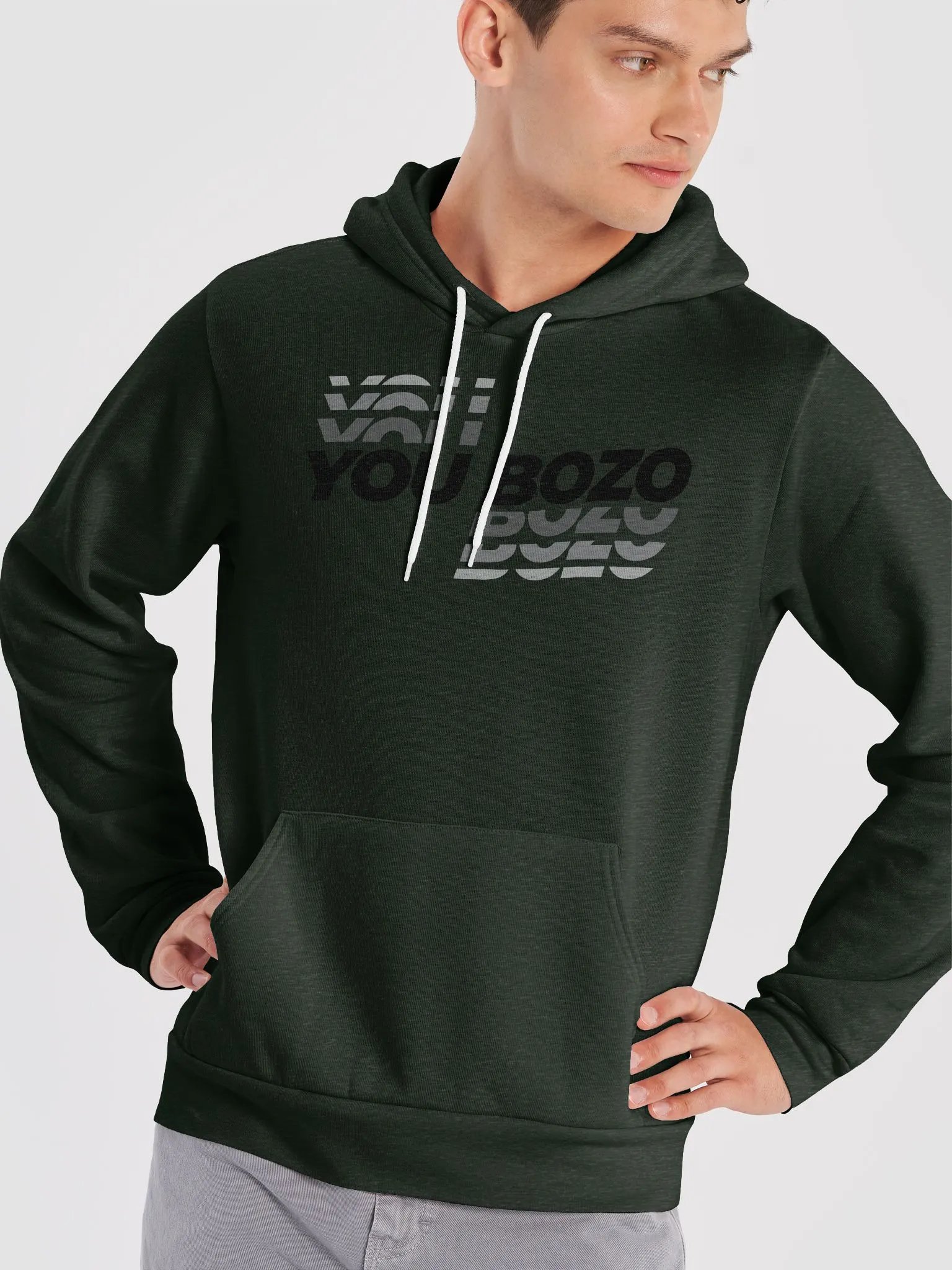 You Bozo Black Hoodie product image (24)