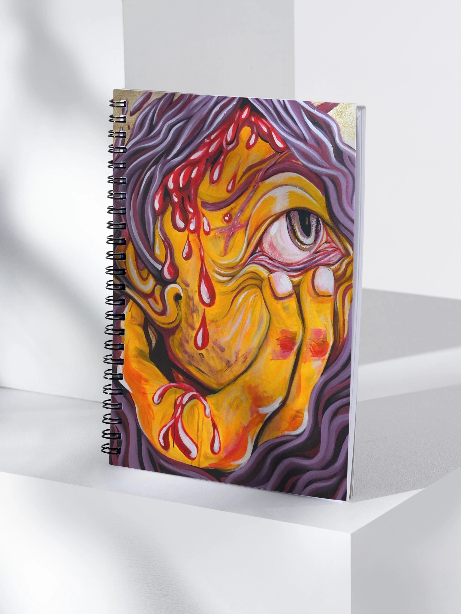 Dragon Lily Spiral Journal product image (4)
