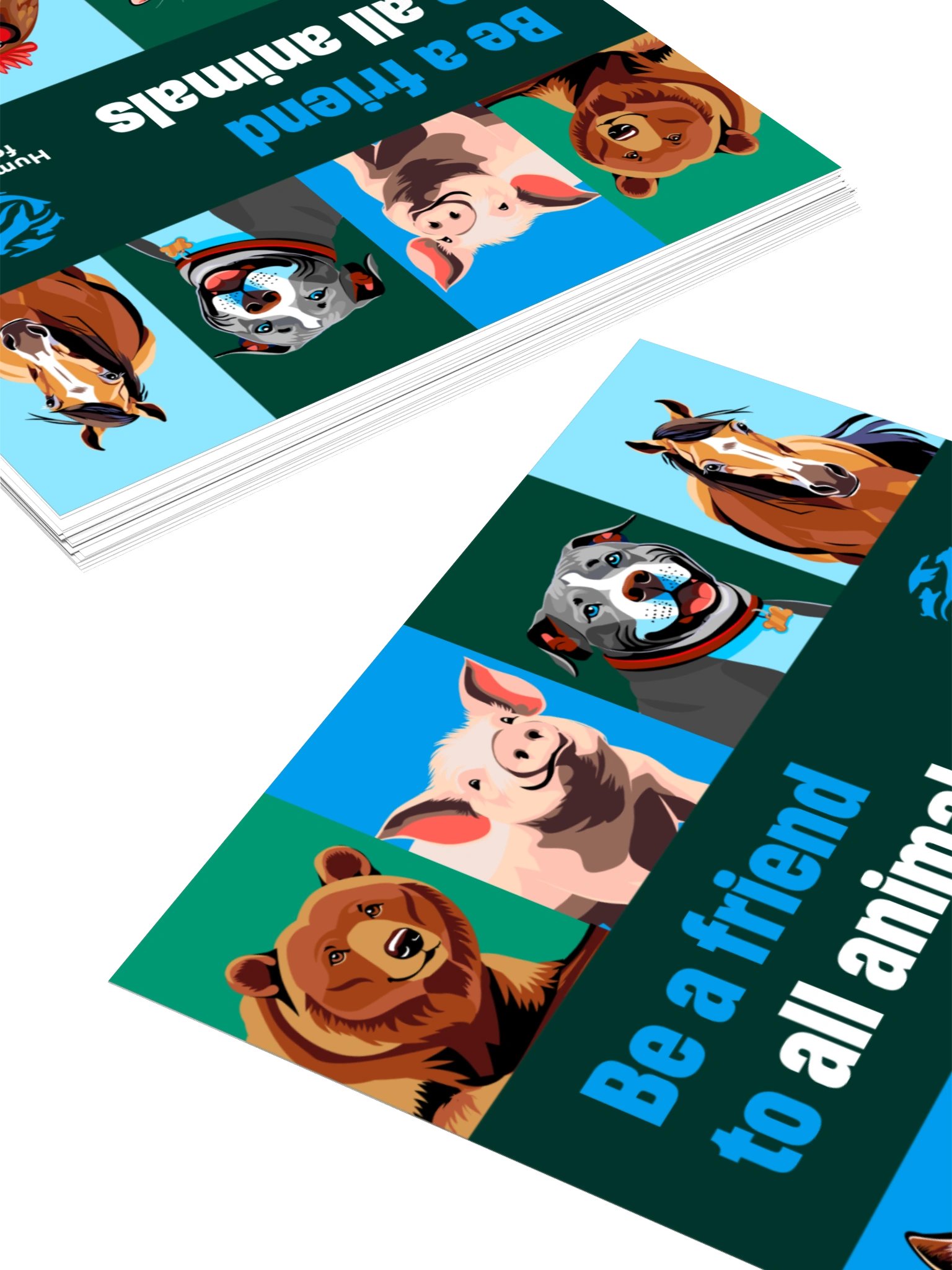 Be a friend to all animals - Sticker product image (5)