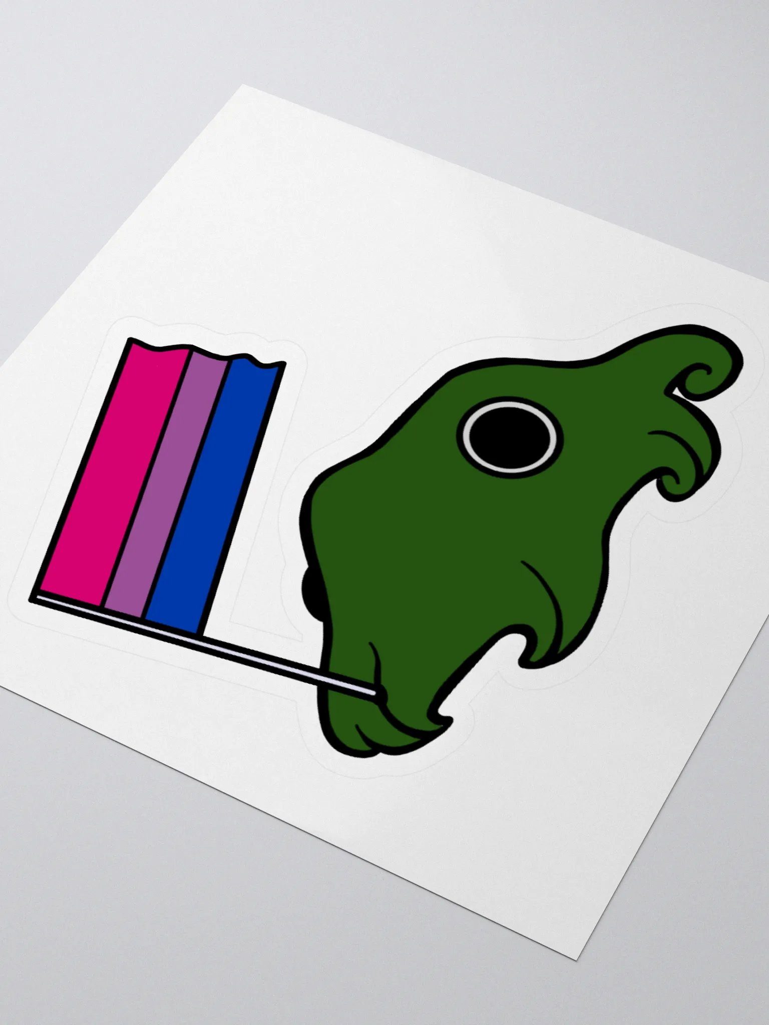 Bisexual Pride Flag Sticker product image (3)