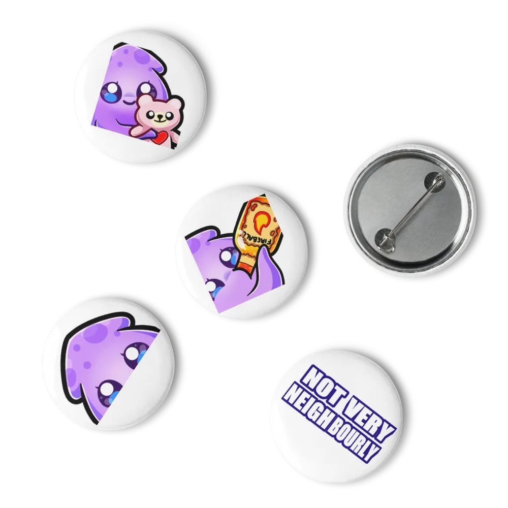 Squid Emote Pin Set [3] product image (6)