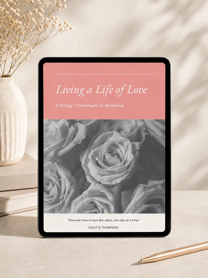 Living a Life of Love Workbook product image (1)