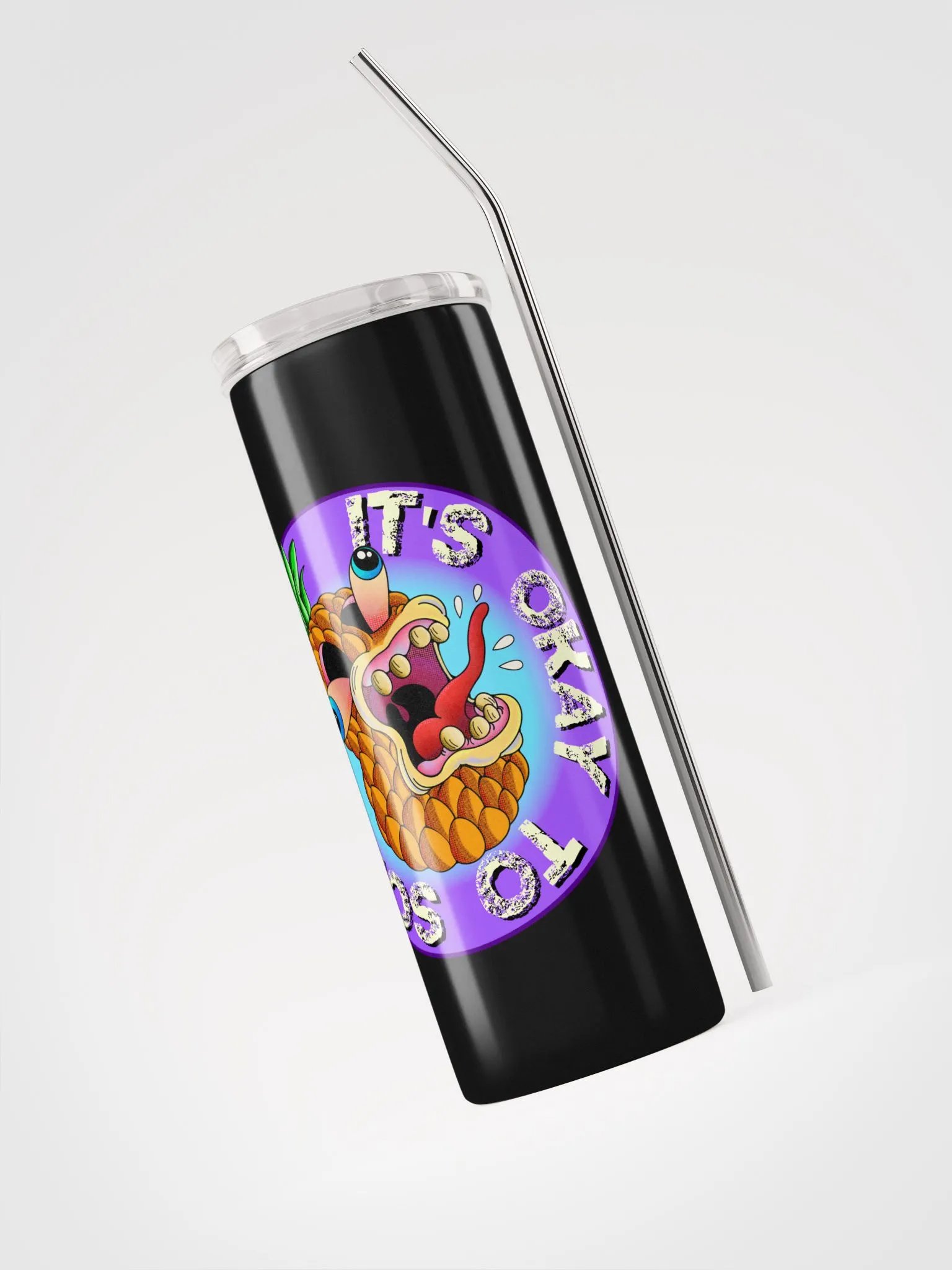 Please Scream: Stainless Steel Tumbler product image (3)