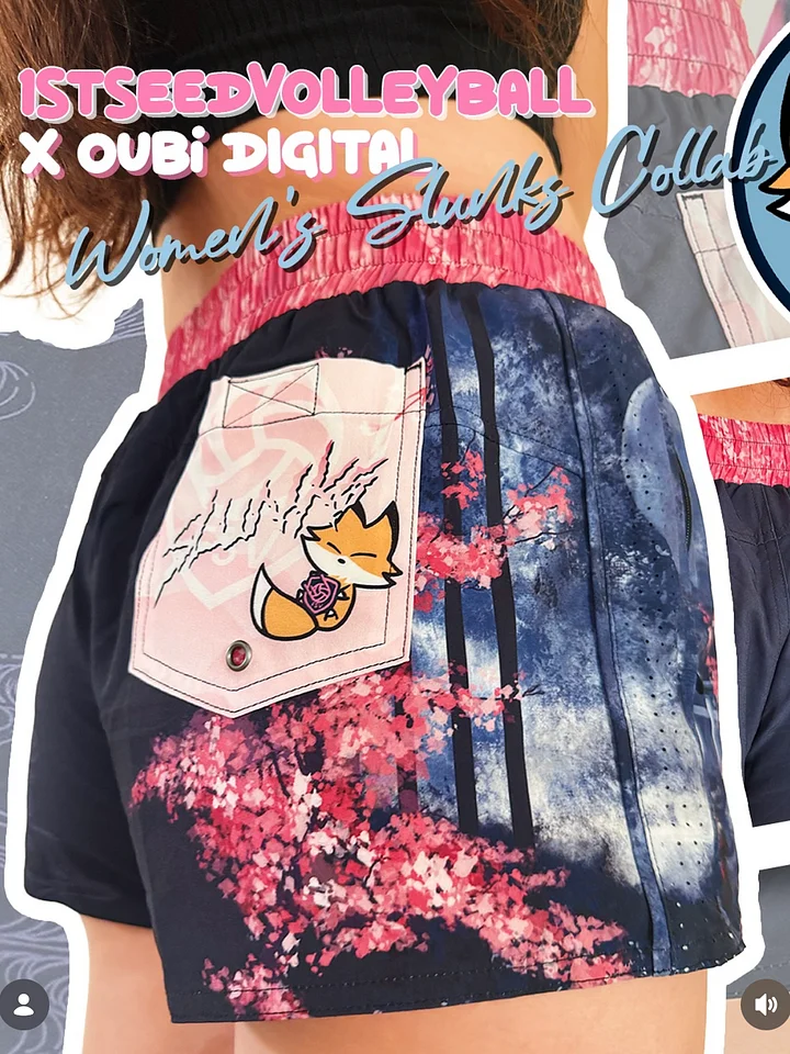 1stSeedVolleyball x alittleoubi Blossom Slunks (Women's) product image (1)