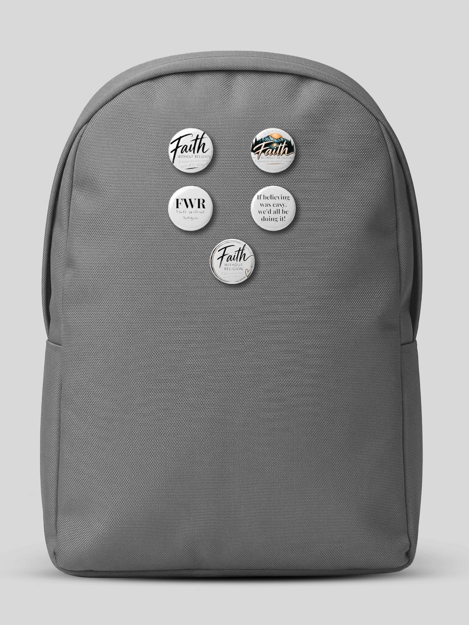 Faith Without Religion Pin Button Set product image (6)