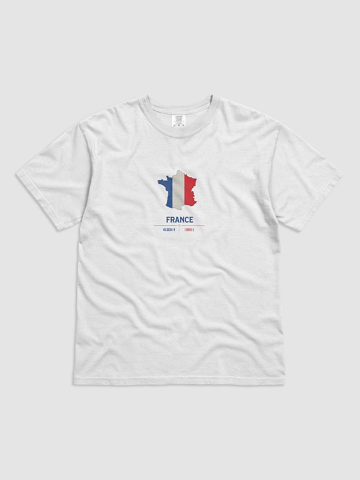 France Coordinates Comfort Colors T-Shirt product image (1)