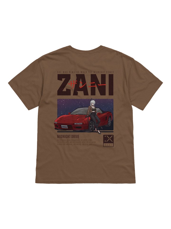 Zani JDM T-Shirt (Light Colors) | WuWa Anime Streetwear product image (2)