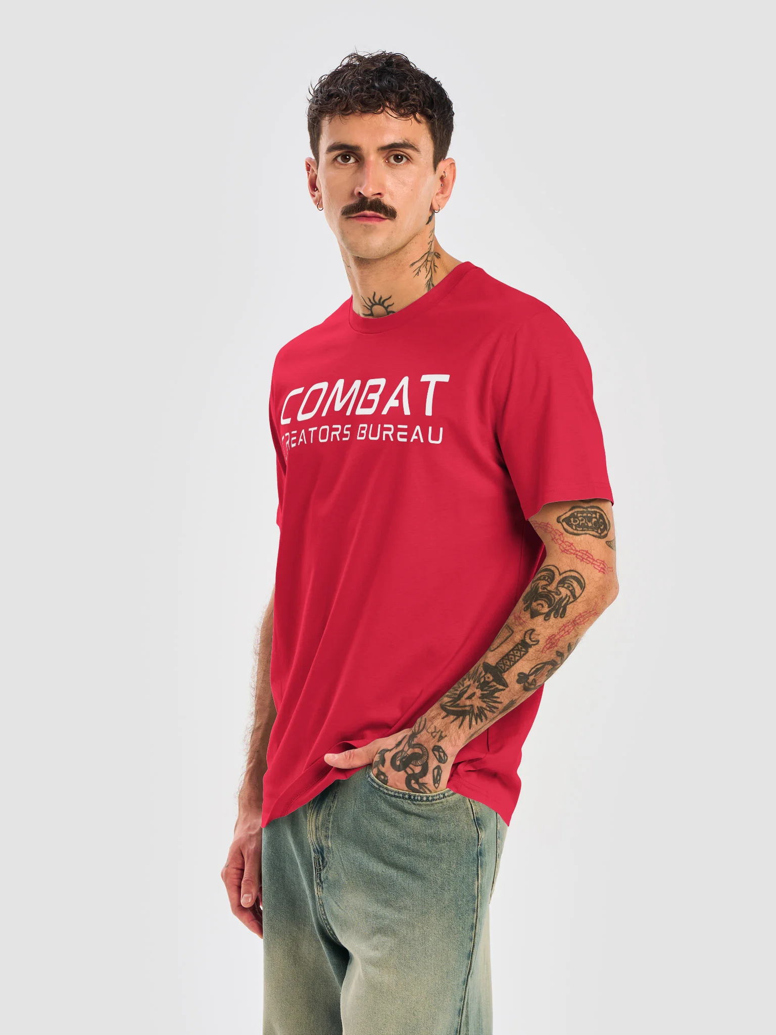 Combat Creators Bureau Statement Tee product image (6)