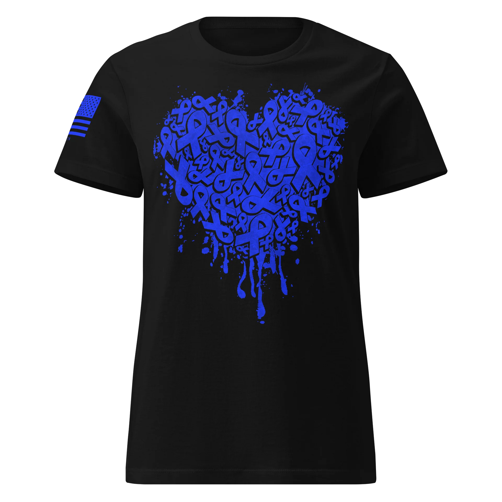 Colon Cancer Awareness: HEART Women's Fit product image (1)