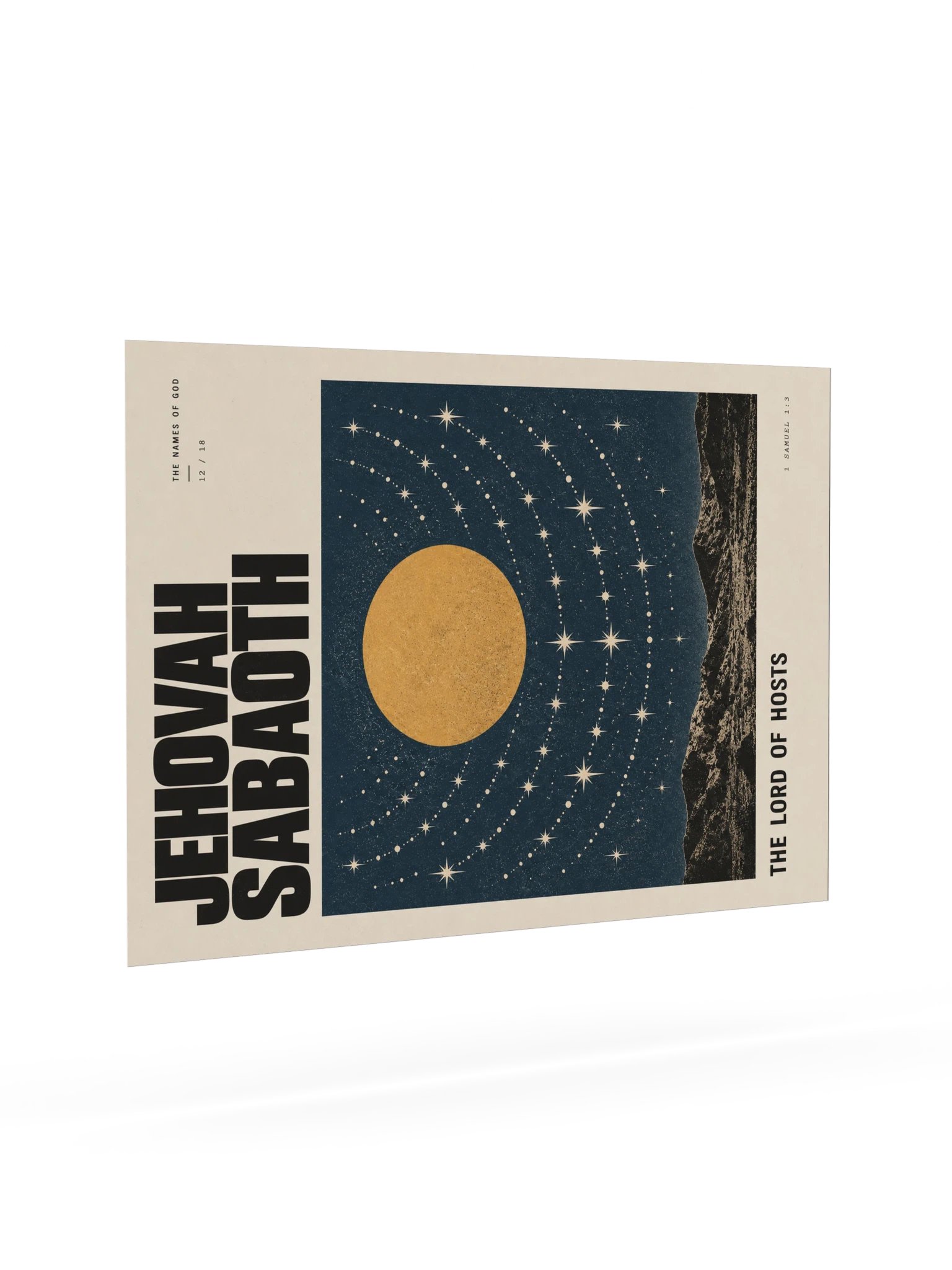 Jehovah Sabaoth | Names of God Art Print product image (7)