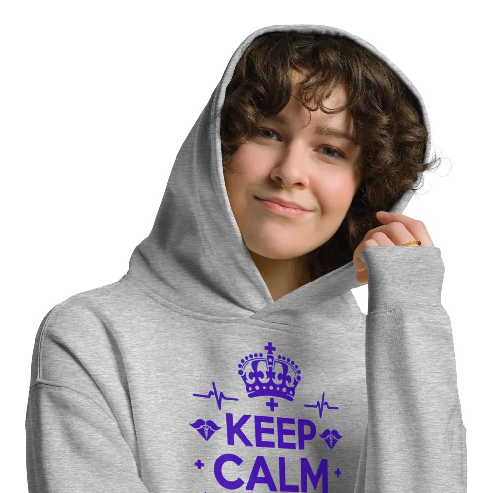 Crowned Nurse Unisex Hoodie product image (9)