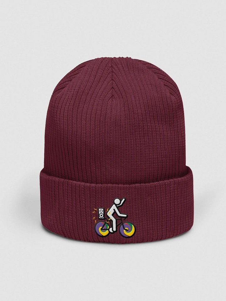 Bike Rave Logo ribbed toque product image (1)