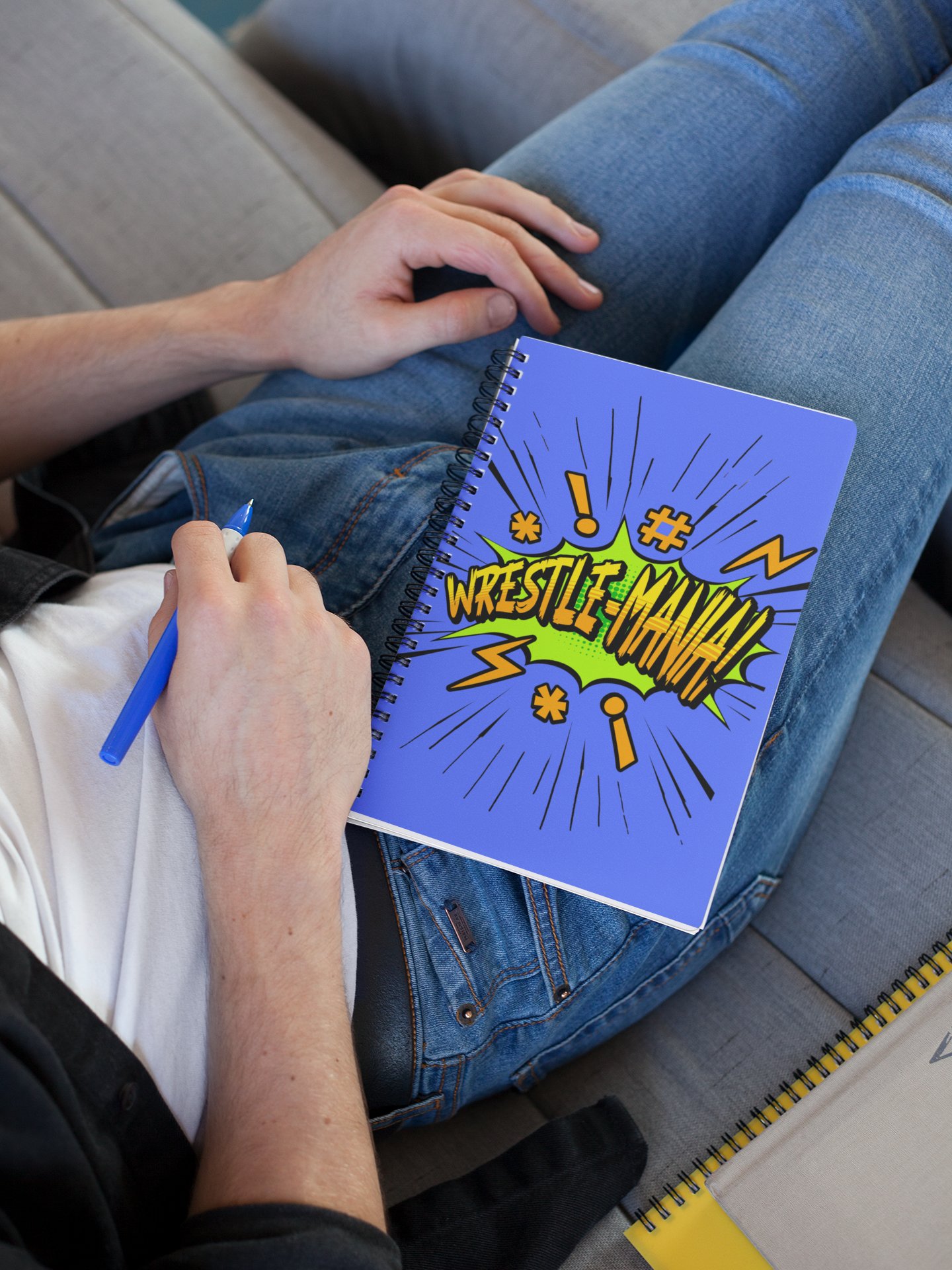 Wrestle-Mania Courtroom Chaos Notebook product image (7)