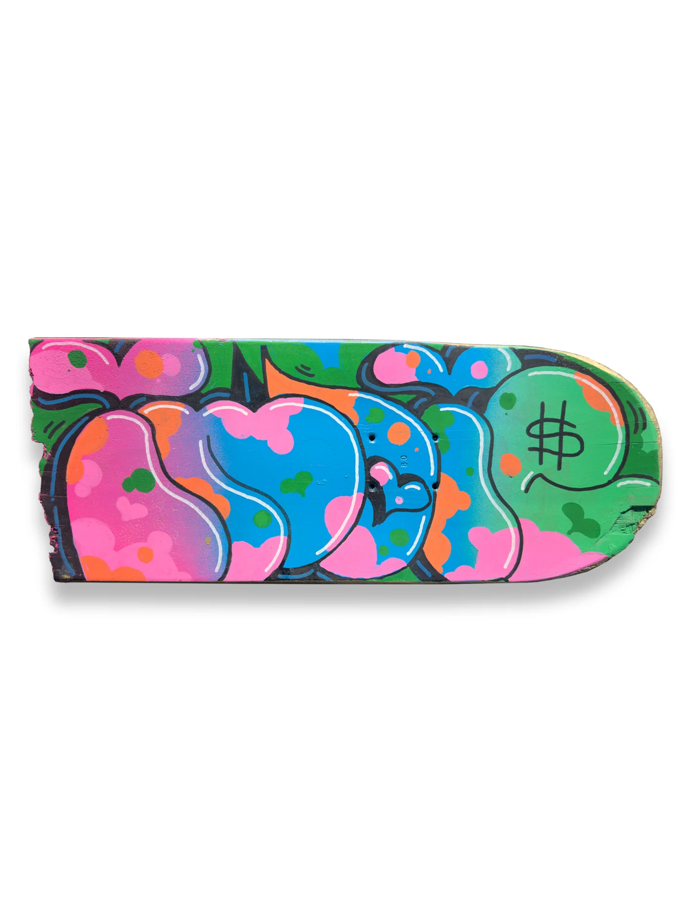 Bubble Flip #2 — Original Hand-Painted Skate Deck product image (1)