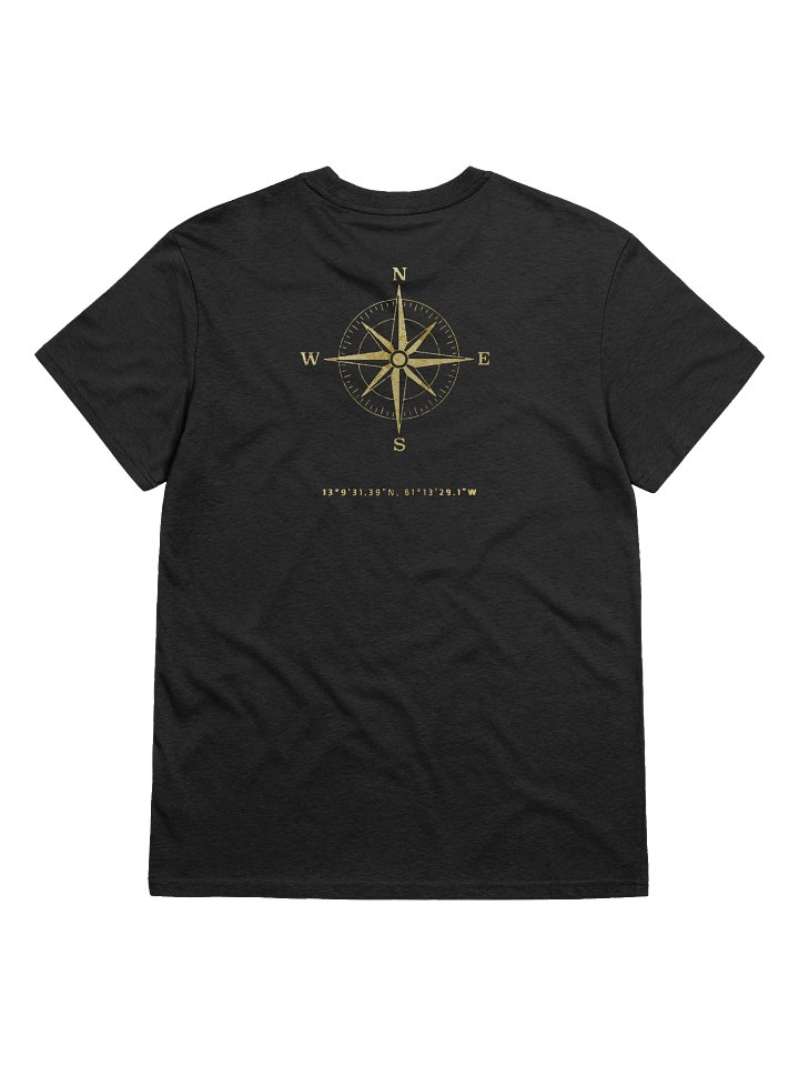 Compass - St. Vincent and the Grenadines - Vintage Gold | Unisex Organic Cotton T-Shirt product image (2)