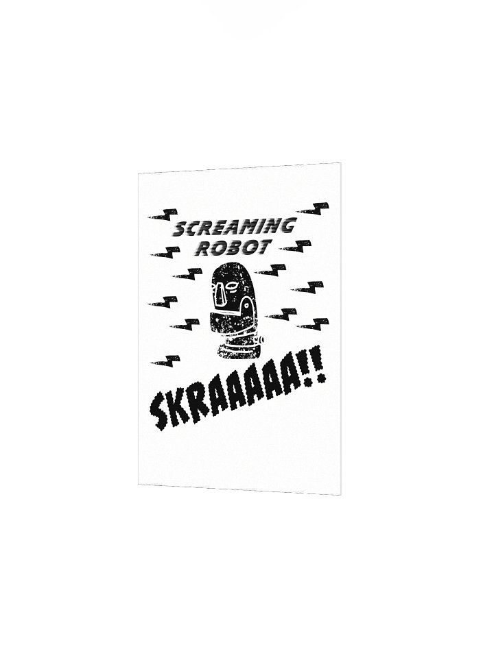 Screaming Robot Poster product image (11)